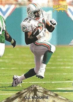 O.J. McDuffie Miami Dolphins 1996 Pinnacle NFL #118